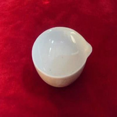 陶瓷蒸发皿80-150mm 瓷蒸发皿 半球蒸发皿 化学实验仪器 教学仪器